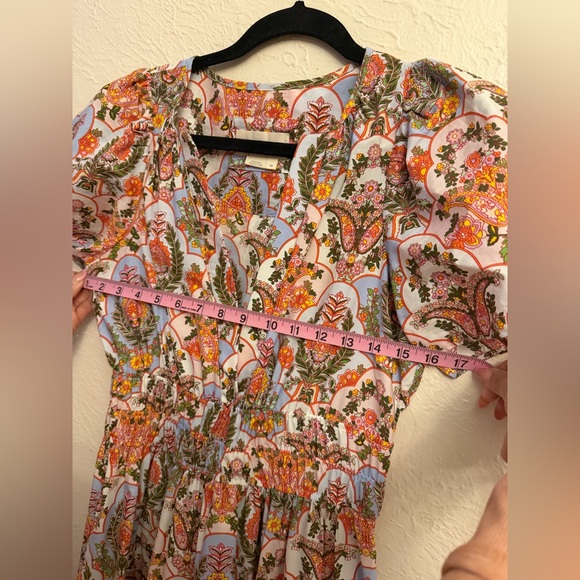 Anthropologie | The Somerset Maxi Dress | xs (discontinued pattern) - Picture 8 of 9